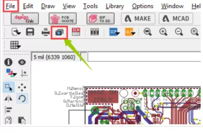 Hướng dẫn xuất file Gerber trong Eagle